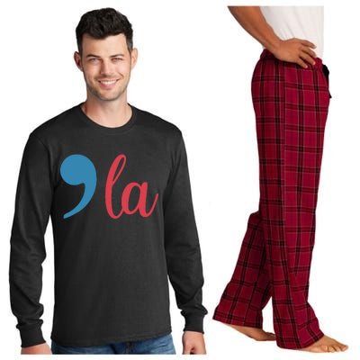 Comma La 2024 Funny Long Sleeve Pajama Set