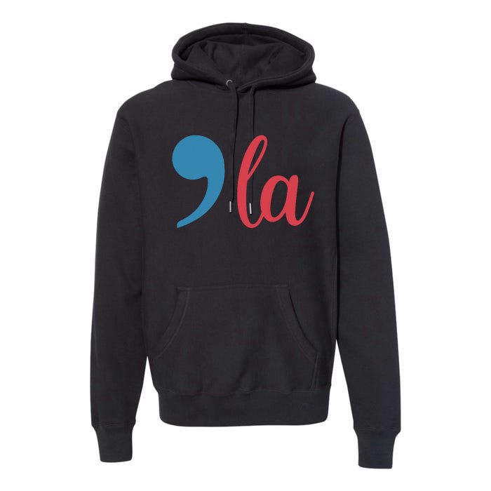 Comma La 2024 Funny Premium Hoodie