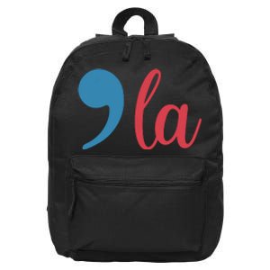 Comma La 2024 Funny 16 in Basic Backpack