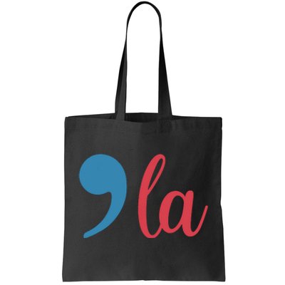 Comma La 2024 Funny Tote Bag