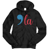 Comma La 2024 Funny Tie Dye Hoodie