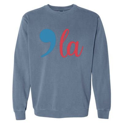 Comma La 2024 Funny Garment-Dyed Sweatshirt