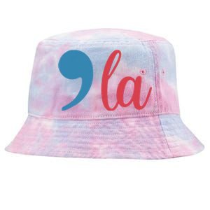 Comma La 2024 Funny Tie-Dyed Bucket Hat