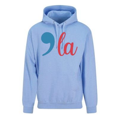 Comma La 2024 Funny Unisex Surf Hoodie