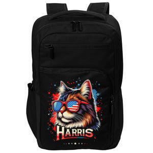 Cat Ladies 2024 Kamala Harris The Presidential Campaign Impact Tech Backpack