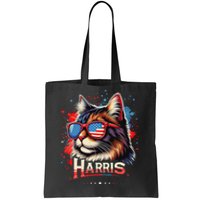 Cat Ladies 2024 Kamala Harris The Presidential Campaign Tote Bag