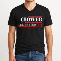 Clower Ledbetter 2024 Make Great Again V-Neck T-Shirt