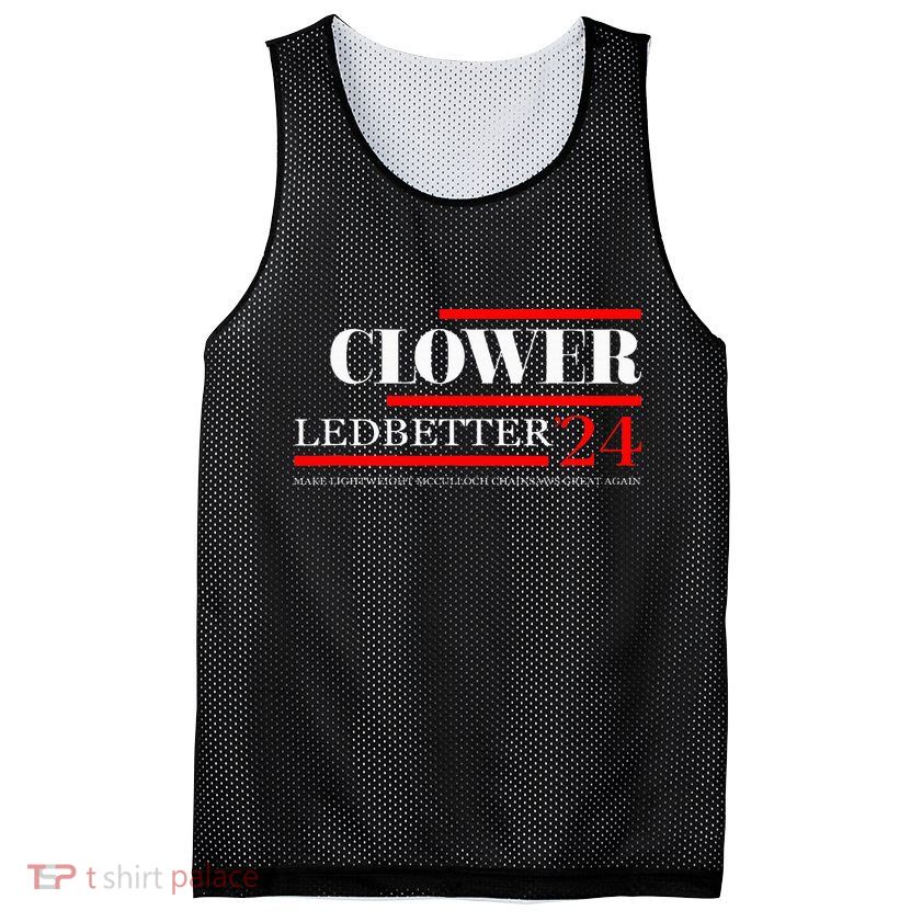 Clower Ledbetter 2024 Make Great Again Mesh Reversible Basketball Jersey Tank
