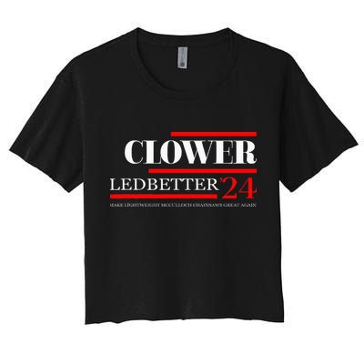 Clower Ledbetter 2024 Make Great Again Crop Top