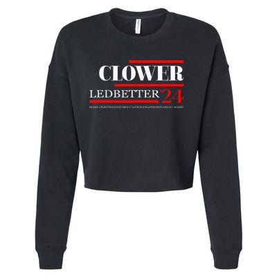 Clower Ledbetter 2024 Make Great Again Cropped Pullover Crew