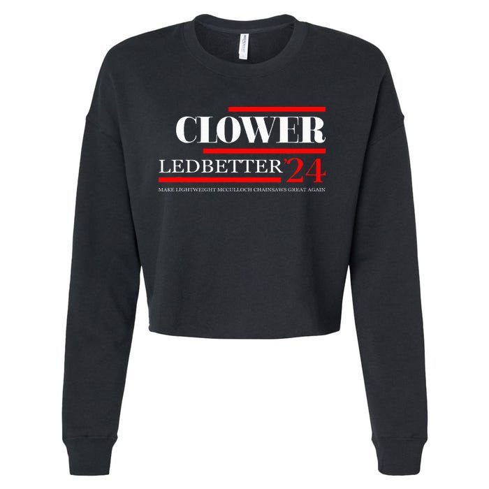 Clower Ledbetter 2024 Make Great Again Cropped Pullover Crew