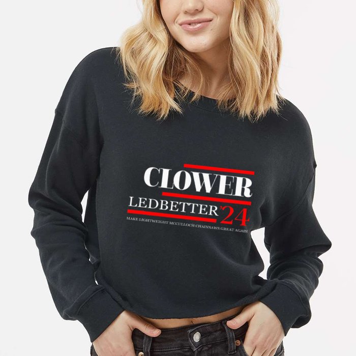 Clower Ledbetter 2024 Make Great Again Cropped Pullover Crew