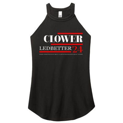 Clower Ledbetter 2024 Make Great Again Women's Perfect Tri Rocker Tank