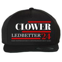Clower Ledbetter 2024 Make Great Again Wool Snapback Cap
