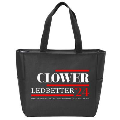 Clower Ledbetter 2024 Make Great Again Zip Tote Bag