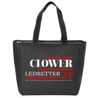Clower Ledbetter 2024 Make Great Again Zip Tote Bag