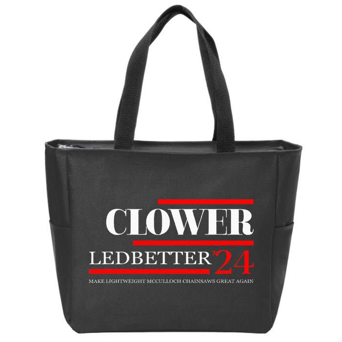Clower Ledbetter 2024 Make Great Again Zip Tote Bag