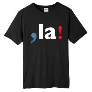 Comma + La 2024 Kamala Harris Tall Fusion ChromaSoft Performance T-Shirt