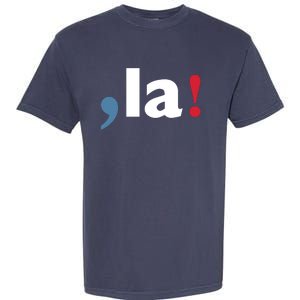 Comma + La 2024 Kamala Harris Garment-Dyed Heavyweight T-Shirt