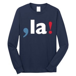 Comma + La 2024 Kamala Harris Long Sleeve Shirt