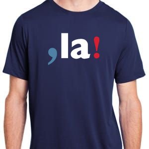 Comma + La 2024 Kamala Harris Adult ChromaSoft Performance T-Shirt