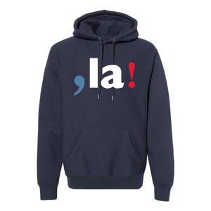 Comma + La 2024 Kamala Harris Premium Hoodie