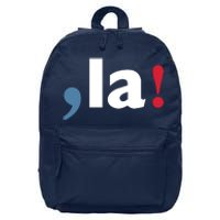 Comma + La 2024 Kamala Harris 16 in Basic Backpack