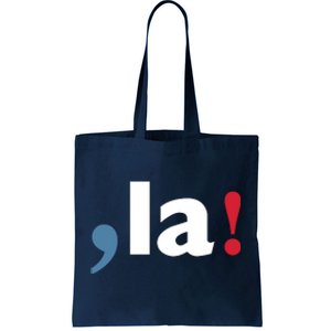 Comma + La 2024 Kamala Harris Tote Bag