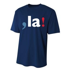 Comma + La 2024 Kamala Harris Performance Sprint T-Shirt