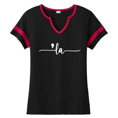 Coma La 2024 Ladies Halftime Notch Neck Tee