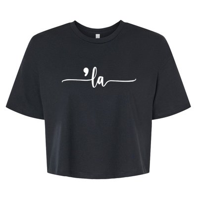 Coma La 2024 Bella+Canvas Jersey Crop Tee