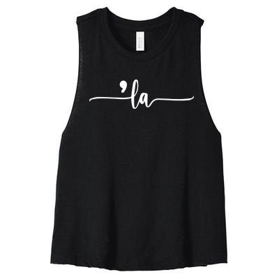 Coma La 2024 Women's Racerback Cropped Tank