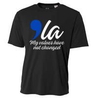 Comma La 2024 My Values Have Not Changed Funny Cooling Performance Crew T-Shirt