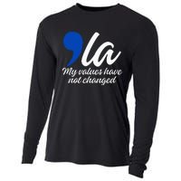 Comma La 2024 My Values Have Not Changed Funny Cooling Performance Long Sleeve Crew