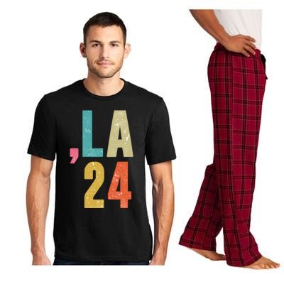 Comma La 24 Kamala 2024 Fun Retro Style Pajama Set