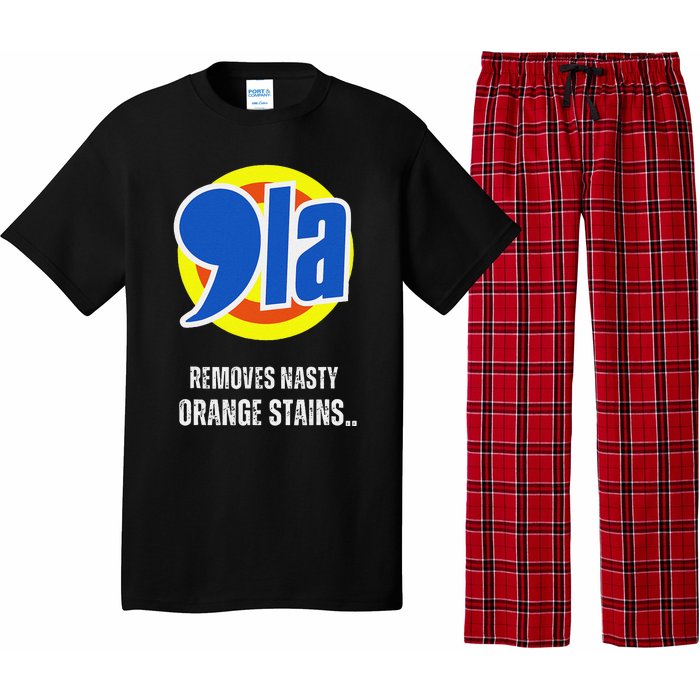 Comma La 2024 Funny Orange Trump Pajama Set