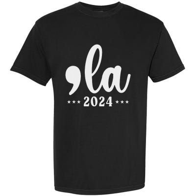 Comma La 24 Kamala Harris Madam President Garment-Dyed Heavyweight T-Shirt