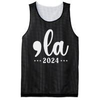 Comma La 24 Kamala Harris Madam President Mesh Reversible Basketball Jersey Tank