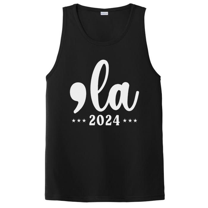 Comma La 24 Kamala Harris Madam President PosiCharge Competitor Tank