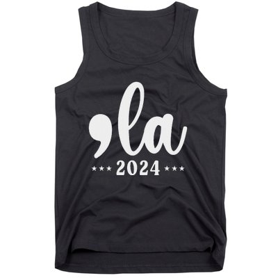 Comma La 24 Kamala Harris Madam President Tank Top