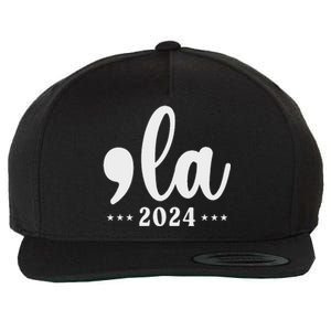 Comma La 24 Kamala Harris Madam President Wool Snapback Cap