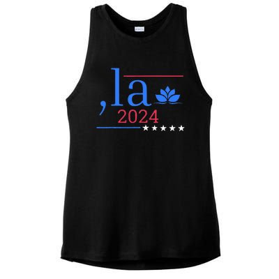 Comma La 2024 Ladies PosiCharge Tri-Blend Wicking Tank