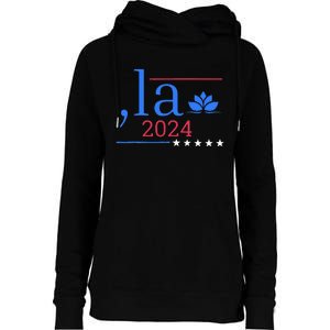 Comma La 2024 Womens Funnel Neck Pullover Hood