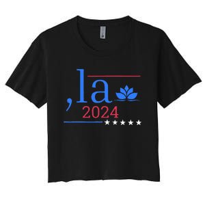 Comma La 2024 Women's Crop Top Tee