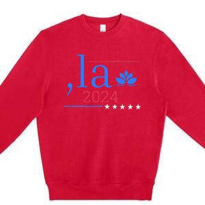 Comma La 2024 Premium Crewneck Sweatshirt