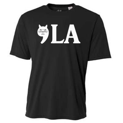 Comma La 2024 President Cat Ladies For Kamala Harris 2024 Cooling Performance Crew T-Shirt