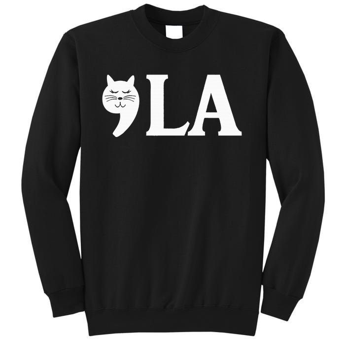 Comma La 2024 President Cat Ladies For Kamala Harris 2024 Sweatshirt