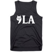 Comma La 2024 President Cat Ladies For Kamala Harris 2024 Tank Top