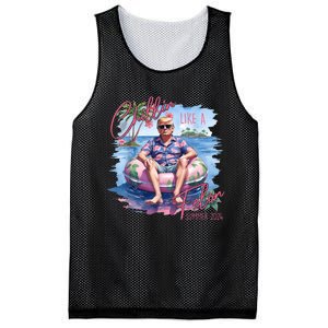 Chillin Like A Felon Funny Trump For President Summer 2024 Mesh Reversible Basketball Jersey Tank