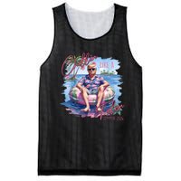 Chillin Like A Felon Funny Trump For President Summer 2024 Mesh Reversible Basketball Jersey Tank